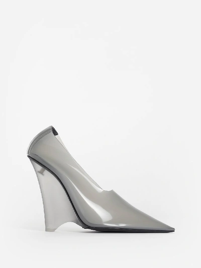 Shop Yeezy Sandals In Grey