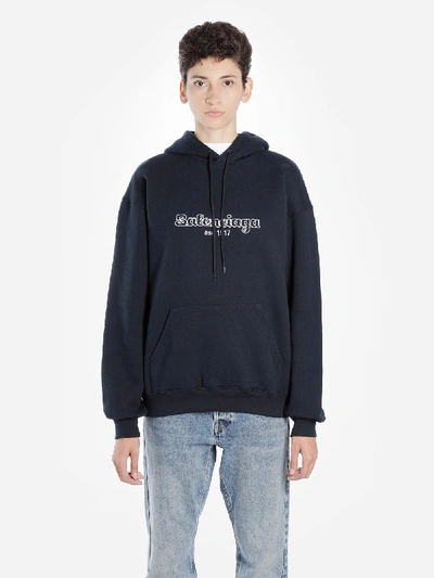 Shop Balenciaga Sweaters In Blue