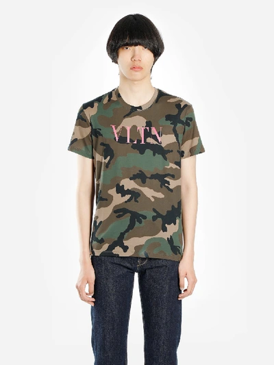 Shop Valentino T Shirts In Multicolor