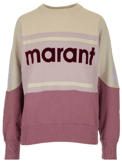 Shop Isabel Marant Étoile Logo Sweatshirt In Multi