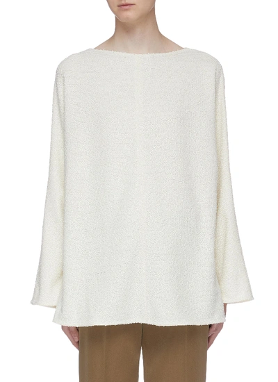 Shop The Row 'luida' Bouclé Knit Tunic Top