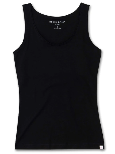 Shop Derek Rose Women's Secret Support Vest Lara Micro Modal Stretch Black