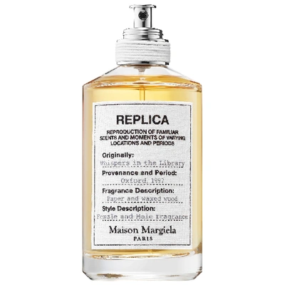 Shop Maison Margiela Replica Whispers In The Library 3.4 oz/ 100 ml Eau De Toilette Spray