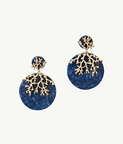 Shop Lilly Pulitzer Coral Cove Earrings In Emerald Isle