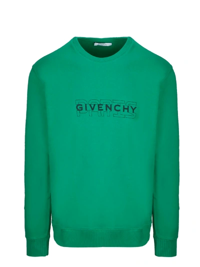 Shop Givenchy Fleece In Green