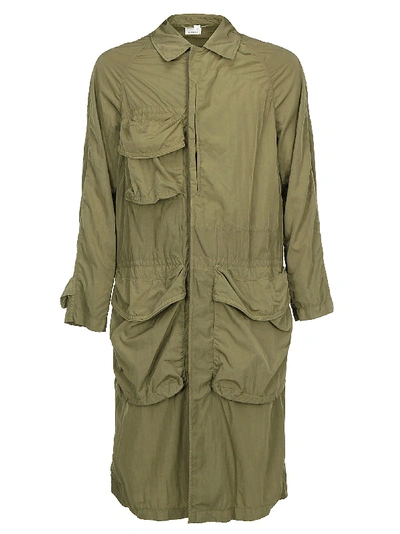 Shop Burberry Thoresby Trench Coat In Light Moss