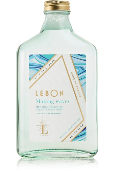 Shop Lebon Making Waves Mouthwash - Delicate Fresh Mints, 275ml In Colorless