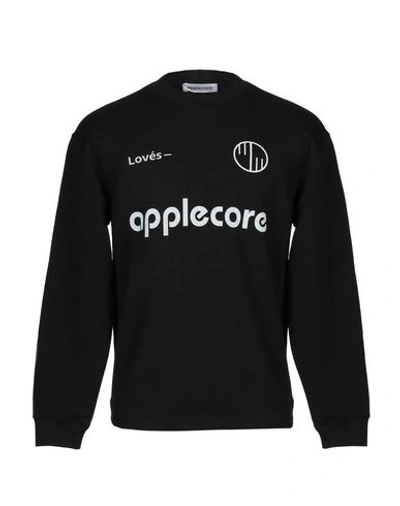Shop Applecore Sweatshirt In Black