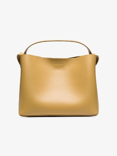 Shop Aesther Ekme Ochre Mini Sac Bag In Green