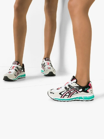 Shop Asics White Gel Kayano 5 360 Sneakers In Multicolour