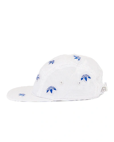 Shop Adidas Originals By Alexander Wang Adidas By Alexander Wang Logo Cap In White In Core White