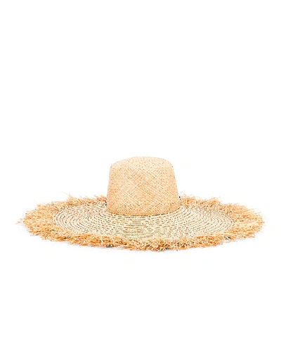 Shop Lola Hats For Fwrd Alpargatas Bis Hat In Neutral In Black & White