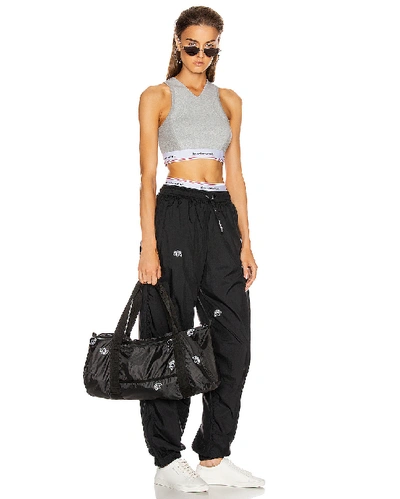 Shop Adidas Originals By Alexander Wang Adidas By Alexander Wang Duffle Bag In Black.