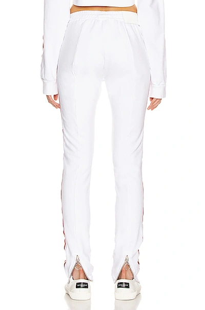 Shop Frankie B Alaina High Rise Sport Sweatpants In White
