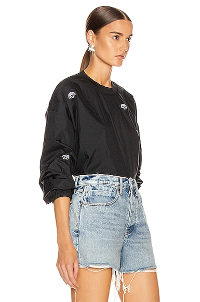 Shop Adidas Originals By Alexander Wang Crewneck Jumper In Black