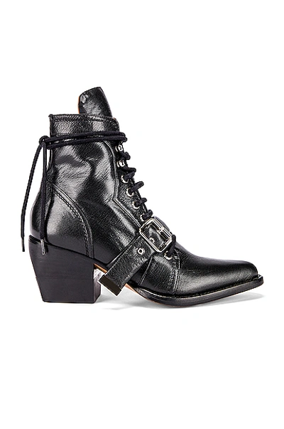 Shop Chloé Rylee Boots In Black