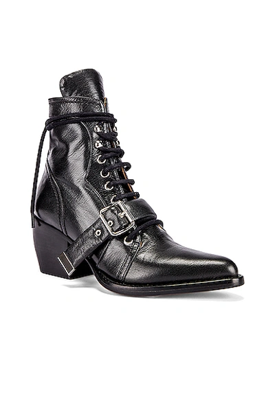 Shop Chloé Rylee Boots In Black