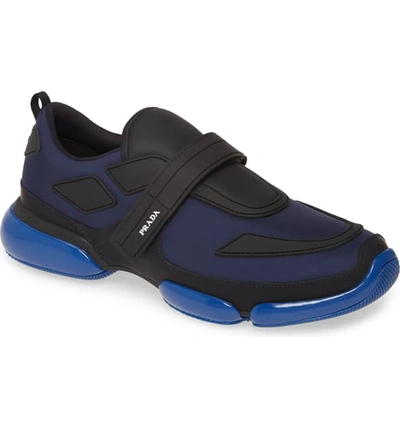 Shop Prada Cloudbust Sneaker In Baltico