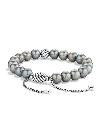 Shop David Yurman Spiritual Beads Bracelet With Pearls