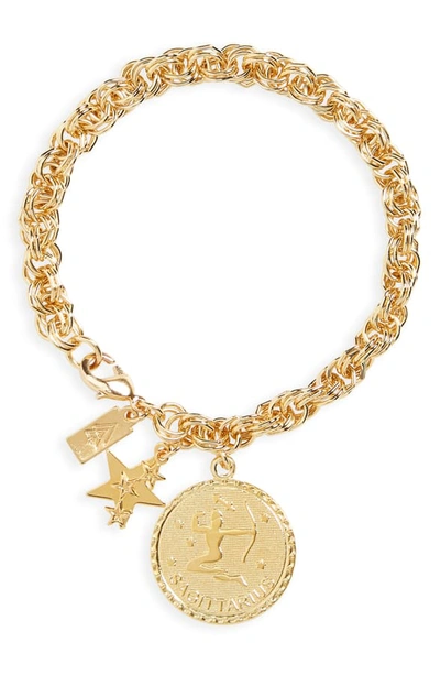 Shop Cam Euphoria Ascending Zodiac Bracelet In Sagittarius