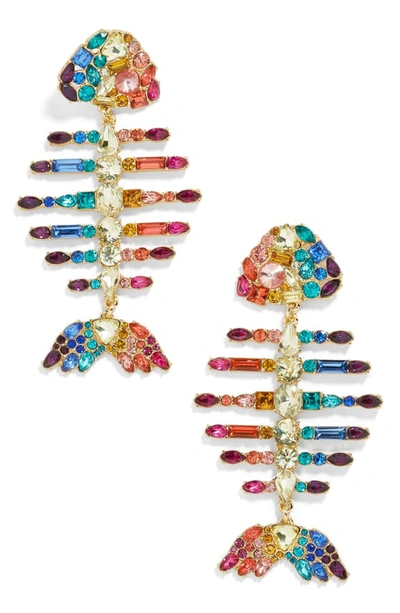 Shop Baublebar Baiji Drop Earrings In Rainbow Multi
