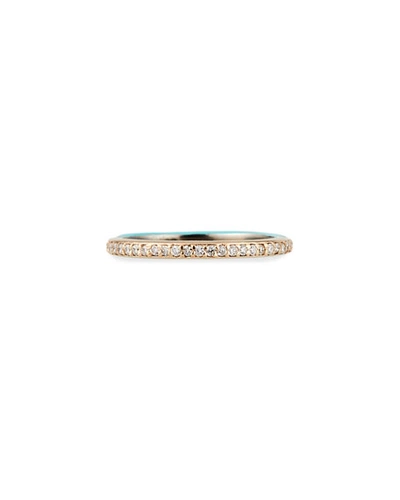 Shop Armenta Cuento Halfway Diamond Pave Ring In Silver