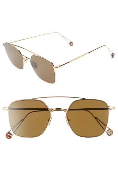 Shop Ahlem Concorde 54mm Aviator Sunglasses In Champagne