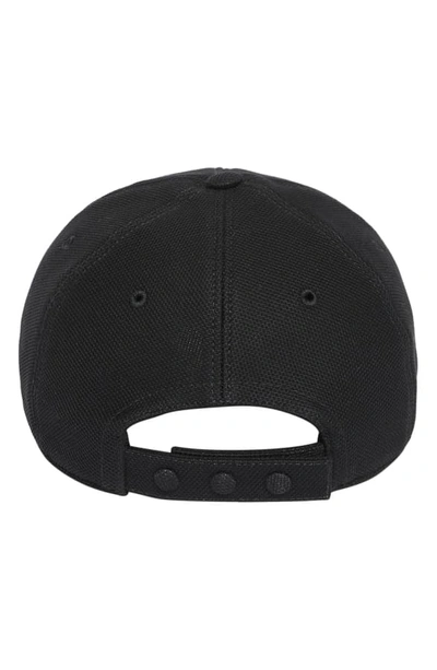 Shop Burberry Tb Embroidered Baseball Cap - Black