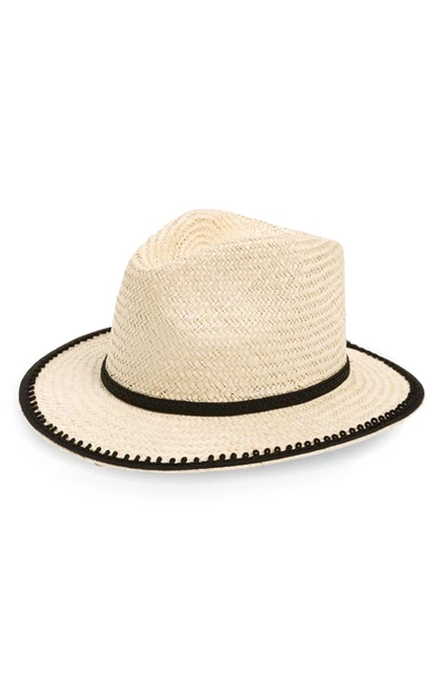 Shop Brixton Lera Ii Straw Fedora In Tan