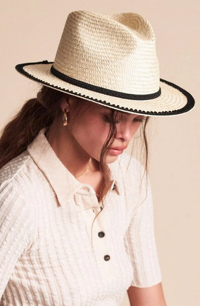 Shop Brixton Lera Ii Straw Fedora In Tan