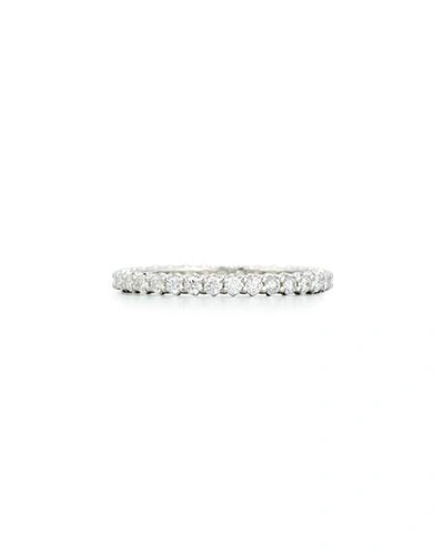 Shop American Jewelery Designs Diamond Eternity Band Ring In 18k White Gold Size 7