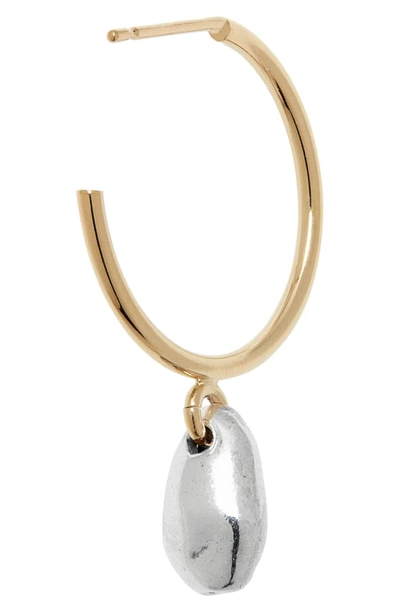 Shop Isabel Marant Amer Hoop Earrings In Silver