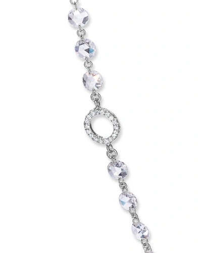 Shop 64 Facets Platinum Diamond-strand Necklace, 48"l