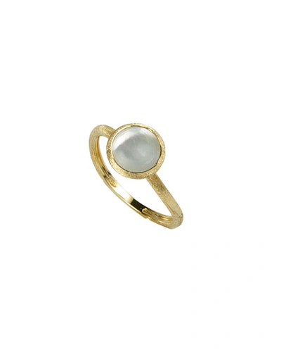Shop Marco Bicego Jaipur Mother-of-pearl Stackable Ring