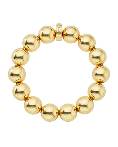 Shop Lagos Medium 15mm Caviar Ball Stretch Bracelet