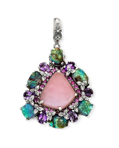 Shop Stephen Dweck Pink Chalcedony & Multi-stone Pendant Necklace