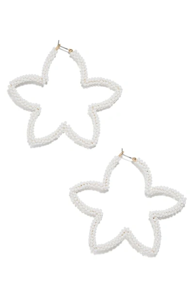 Shop Baublebar Coraline Drop Earrings In White