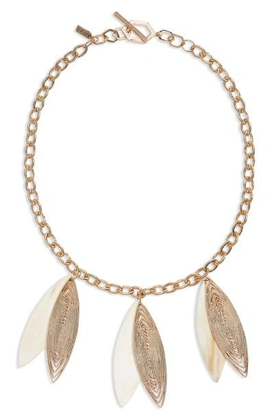 Shop Akola Kit Pendant Necklace In Blonde