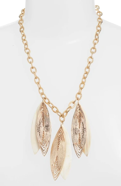 Shop Akola Kit Pendant Necklace In Blonde