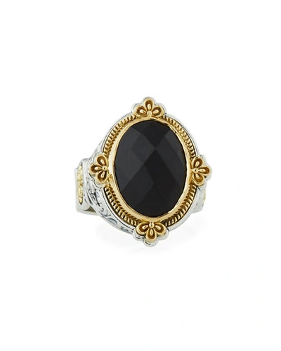 Shop Konstantino Faceted Black Onyx Oval Ring