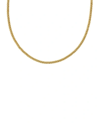 Shop Lagos 18k Gold Caviar Rope Necklace, 18"l