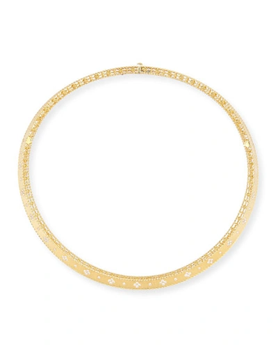 Shop Roberto Coin Princess 18k Diamond Collar Necklace