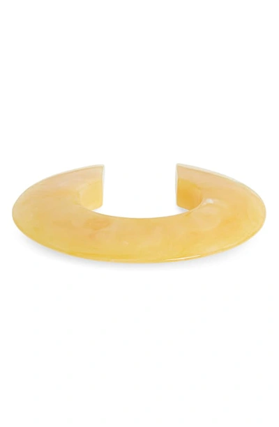 Shop Lizzie Fortunato Meridian Cuff In Marble Apricot