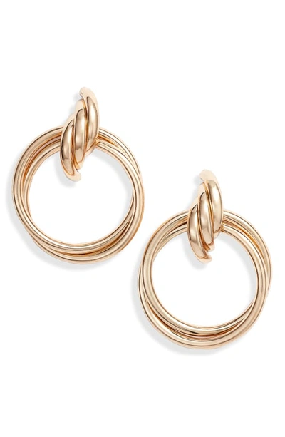 Shop 8 Other Reasons X Jill Jacobs Divine Hoop Earrings In Gold