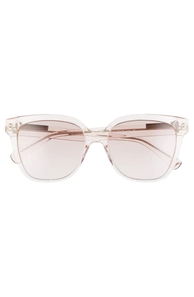Shop Longchamp Heritage 53mm Rectangle Sunglasses In Pink