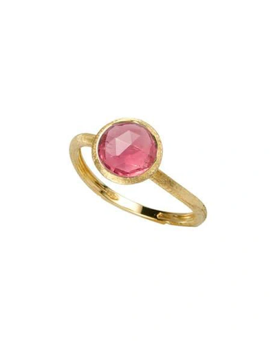 Shop Marco Bicego Jaipur 18k Gold & Pink Tourmaline Ring