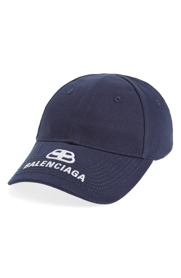balenciaga blue cap