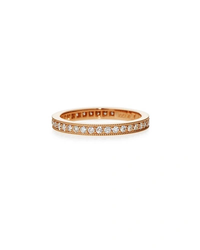 Shop American Jewelery Designs Channel-set Diamond Eternity Band Ring In 18k Rose Gold