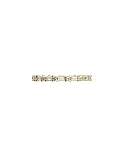 Shop Stevie Wren 14k Diamond Baguette Eternity Ring