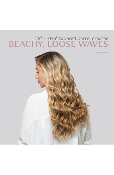 Shop T3 Tousled Waves Interchangeable Tapered Barrel Curling Iron